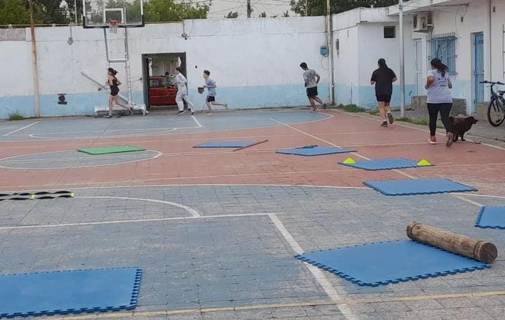 Comenzaron las clases de Karate en Bouchard