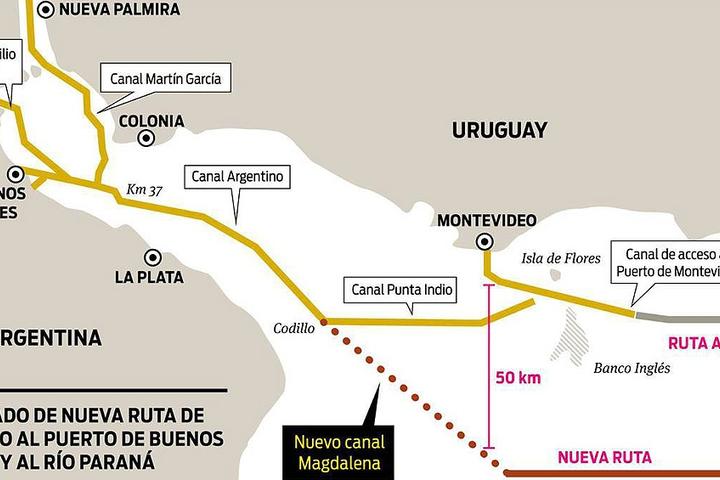 2024 CANAL MAGDALENA QUE EL TRAIDOR MILEI PARÓ PARA BENEFICIAR A LAS MULTINACIONALES A TRAVES DE URUGUAY