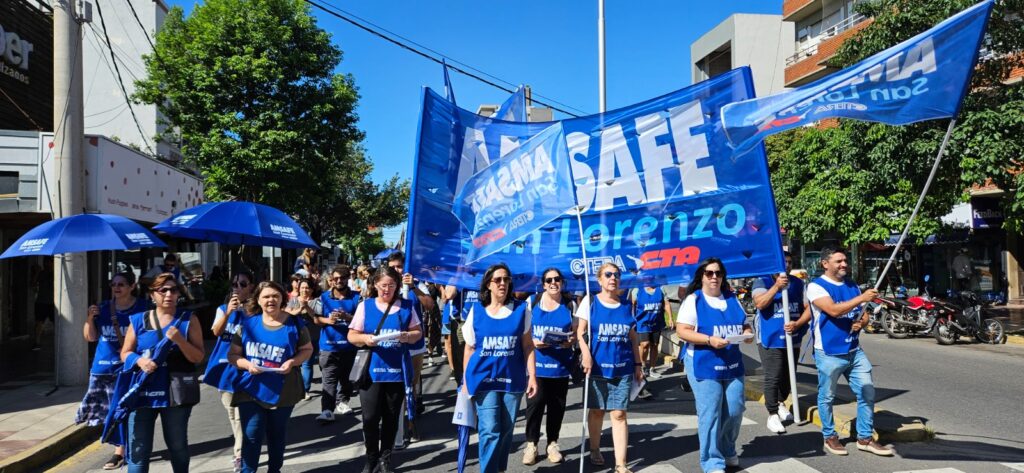 Docentes de AMSAFE votaron DOBLE PARO DE 48 horas