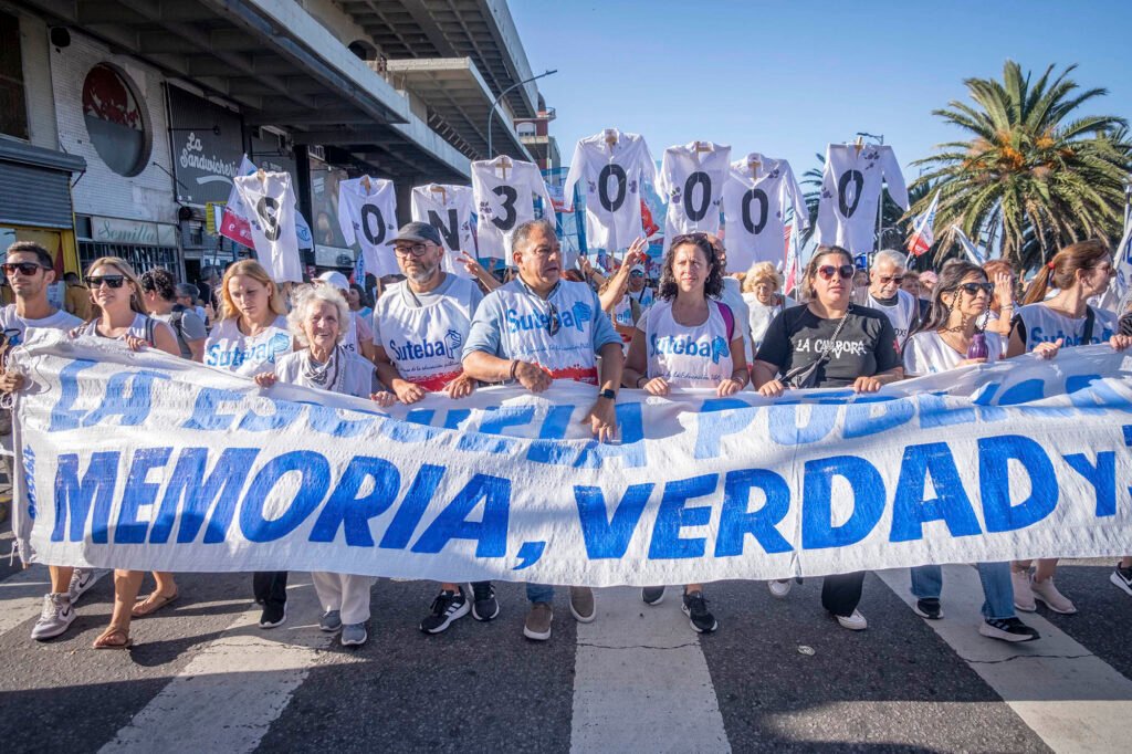 El 24 M en Mar del Plata. /Foto: Somos Tëlam.