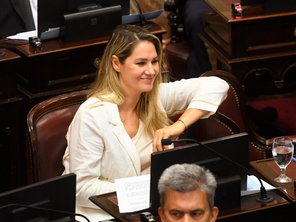 La senadora Carolina Losada. /Foto: Somos Télam. 