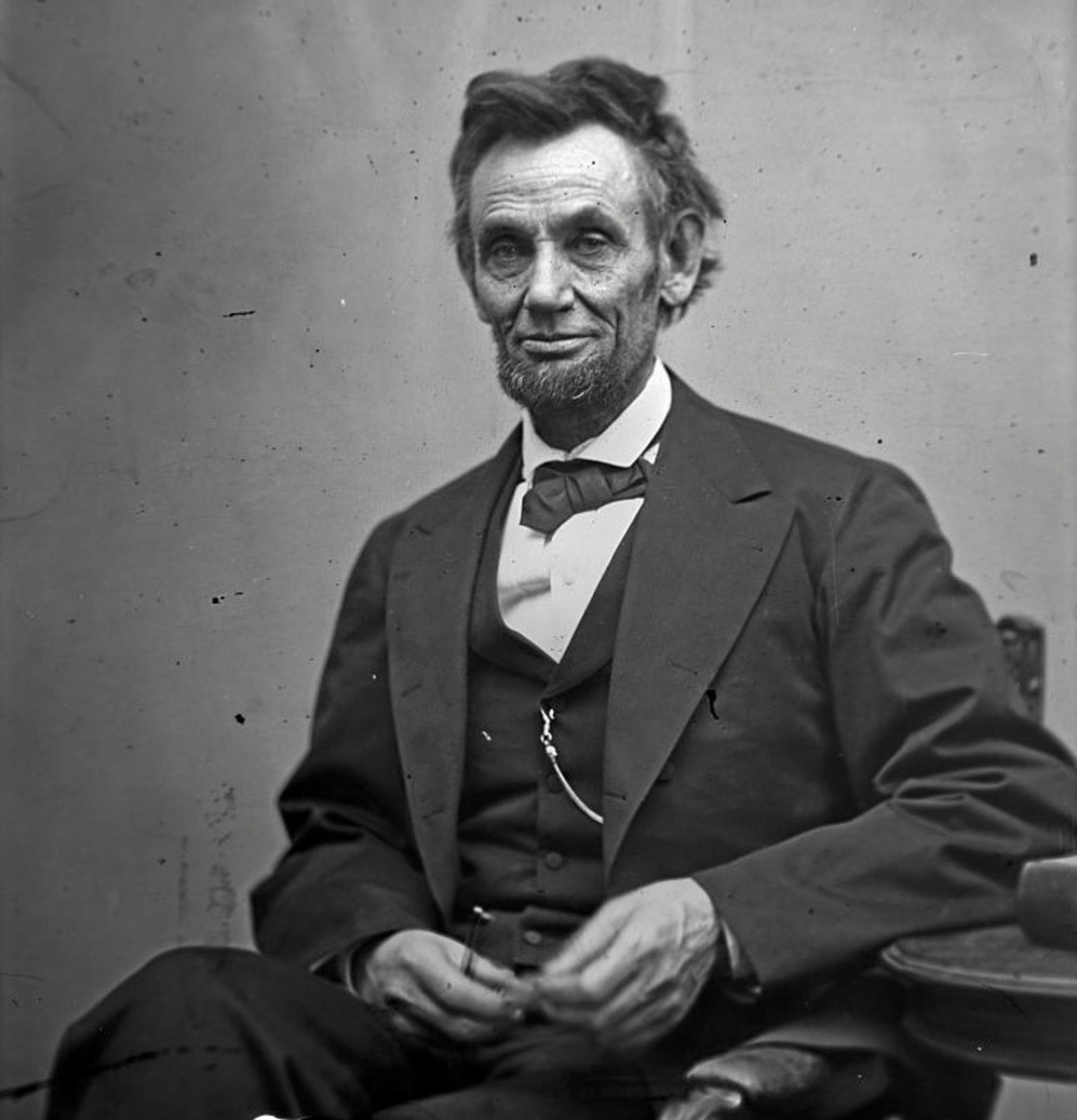 18650415 ABRAHAM LINCOLN. A la edad de 56 años es asesinado el presidente de Estados Unidos Abraham Lincoln de un disparo en la cabeza