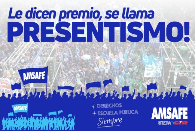 20240416 AMSAFE CONTRA EL PRESENTISMO DISFRAZADO DE PREMIO