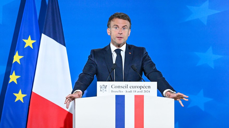 Macron afirmó que Europa puede morir