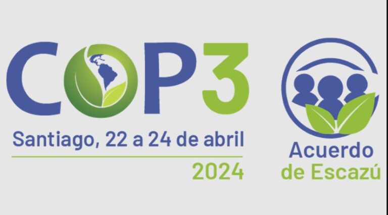 COP3: Acuerdo de Escazú, Conferencia de las Partes en Santiago de Chile