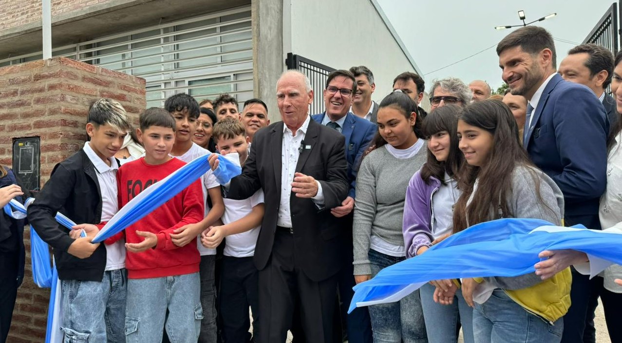 20240422 PGSM INAUGURACION ANEXO ESCUELA 1328 EN BARRIO SAN SEBASTIAN corte de cintas