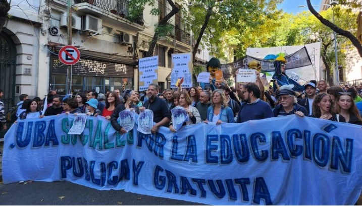 20240423 ENCABEZO LA MARCHA LA UBA UNIVERSIDAD DE BUENOS AIRES