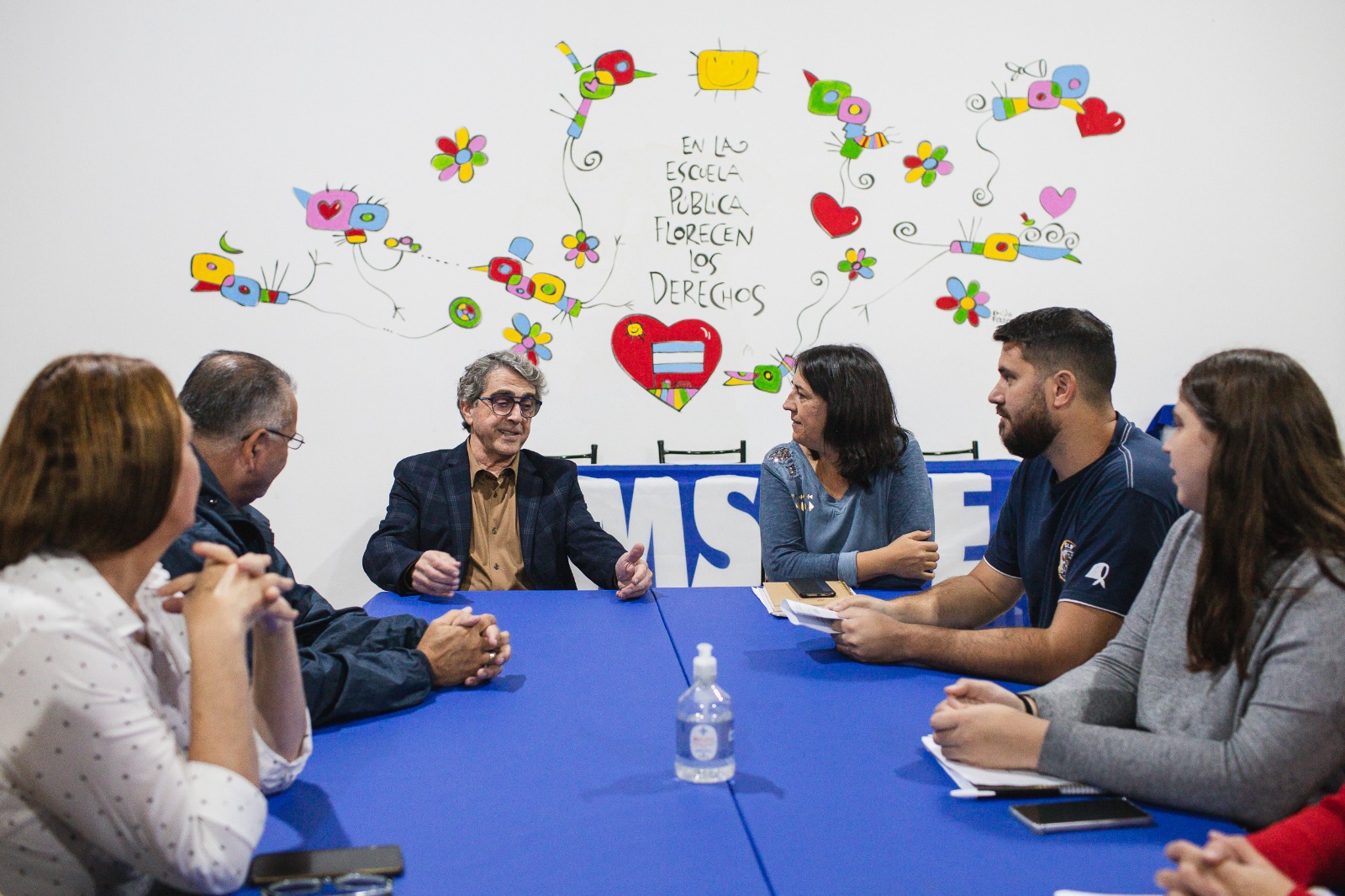 20240423 TRAFERRI REUNIDO CON REPRESENTANTES DE GREMIOS PUBLICOS