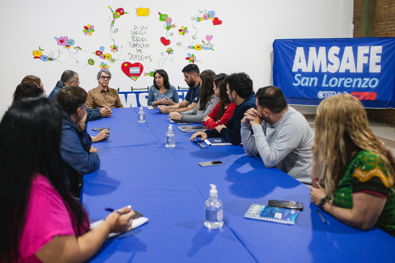 20240423 TRAFERRI REUNIDO CON REPRESENTANTES DE GREMIOS PUBLICOS