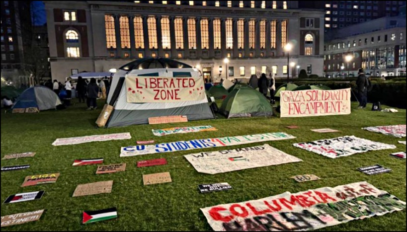 EEUU: Arrestos de estudiantes y profesores en las protestas universitarias contra la ayuda militar de EEUU a Israel