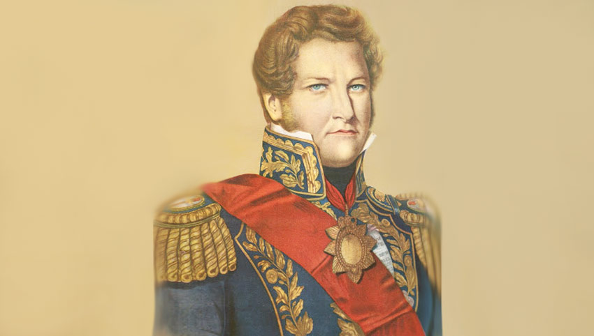 183504113 JUAN M. DE ROSAS. El militar y político Juan Manuel de Rosas asume por segunda vez la gobernación de la provincia de Buenos Aires, cargo que ocupó hasta el 3 de febrero de 1852, cuando fue derrotado por el general Juan José de Urquiza en la batalla de Caseros. Rosas se exilió en Inglaterra.