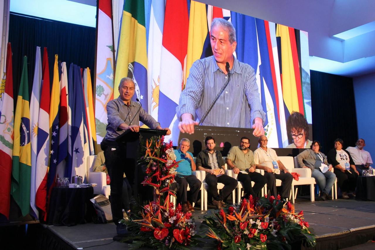 20240414 Mario Aguilar, Presidente del Colegio de Profesores de Chile, integra el Comité Ejecutivo de la Internacional de la Educación