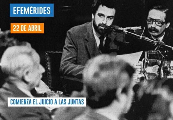 Efemérides del 22 de Abril: Cervantes, Ley Fundamental, Lenin, Tranvía, Nicholson, Lili Herrero, Juicio a las Juntas, Maradona, Certati,