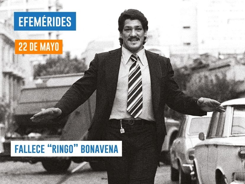 Efemérides 22 Mayo: Cisneros Revolución de Mayo Cabral San Cristóbal Morrissey Sismo Ferreyra Bonavena IME Diversidad Biológica