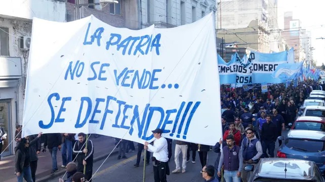 Efecto Milei: La patria no se vende! sindicatos paralizan Argentina en el segundo paro nacional contra el vendepatria