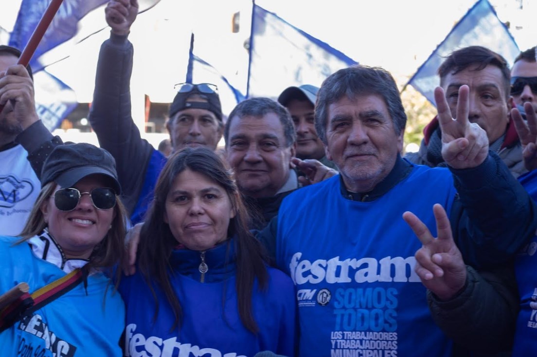 20240513 JESUS NONI MONZON FESTRAM destacó la movilización al IAPOS