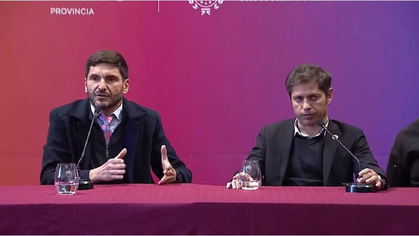 20240517 Kicillof y Pullaro firmaron un convenio de colaboración para prevenir la violencia narco en Santa Fe y Buenos Aires luego conferencia de prensa