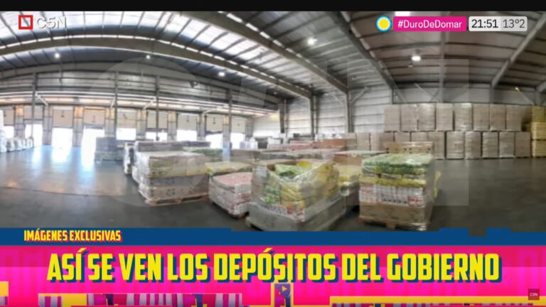 Milei Retiene 5000 Toneladeas de alimentos sin entregar a los comedores desde Diciembre