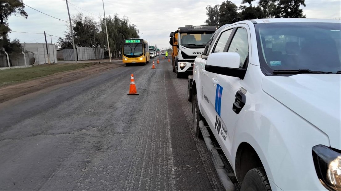 Vialidad Nacional mejora las rutas nacionales en diversos puntos de Santa Fe