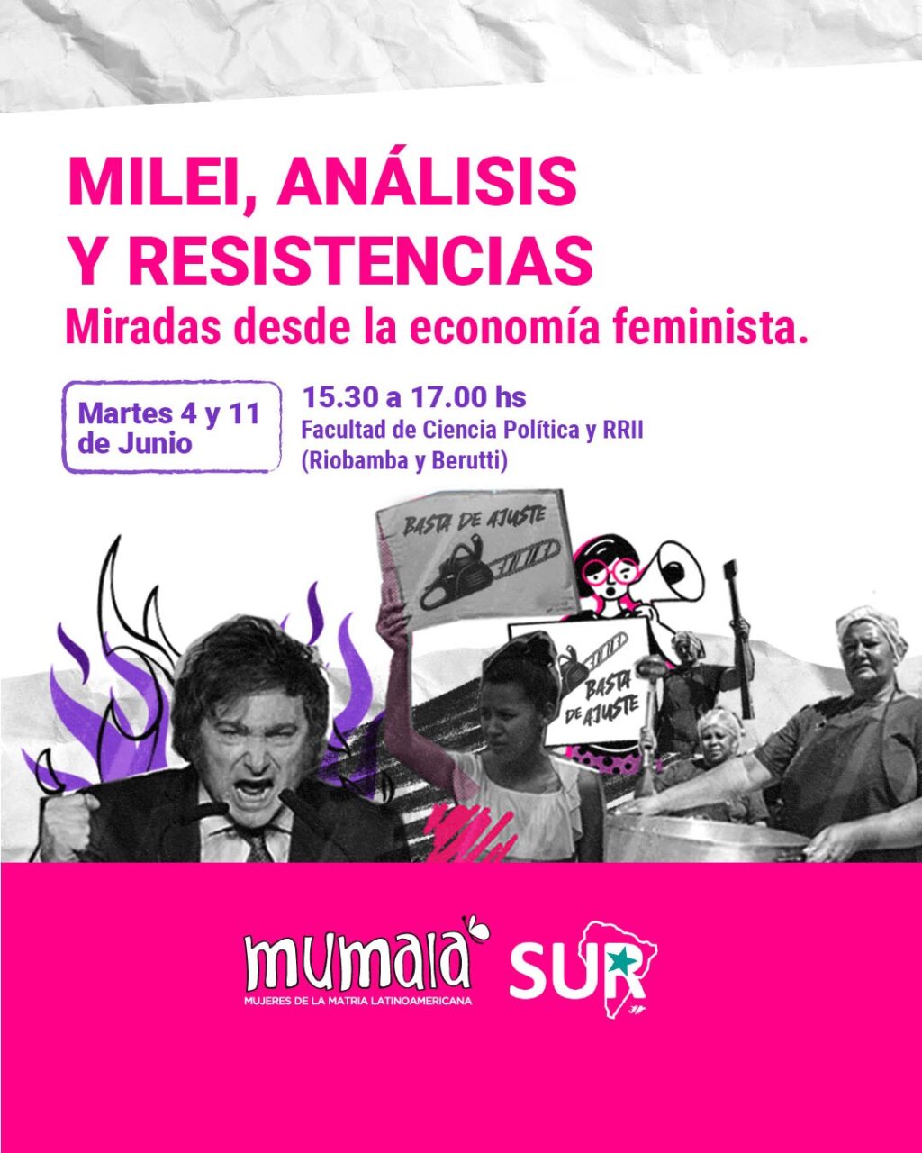 Efecto Milei: Miradas desde la economía feminista – invitación