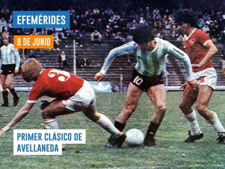 Efemérides 9 de Junio: RacingClub Cisneros Dickens PatoDonald Masacre Fox Maradona SodaStereo West Día del Geólogo