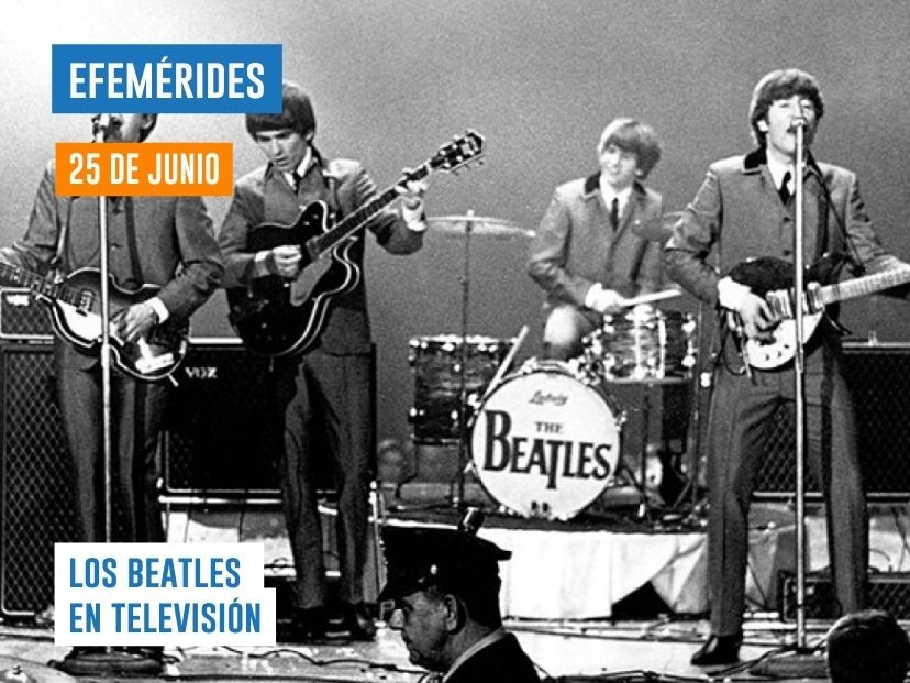 19670625 THE BEATLES La legendaria banda británica actúa por última vez en televisión