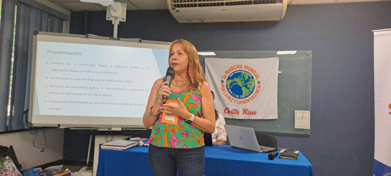 La organización de la 3ª Marcha Mundial por la Paz y la No Violencia sigue su rumbo