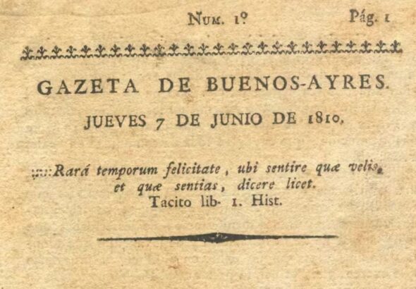 Efemérides 7 de Junio: La Gazeta Día del Periodista Martin Vaticano LolaMora TomJones Nelson Pardines Bowie Simeone