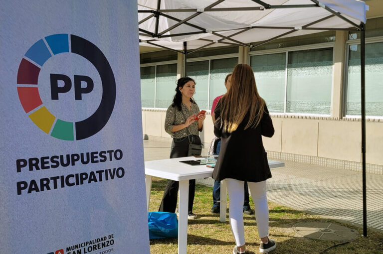 Con gran participación ciudadana, finalizó la etapa de presentación de proyectos del Presupuesto Participativo