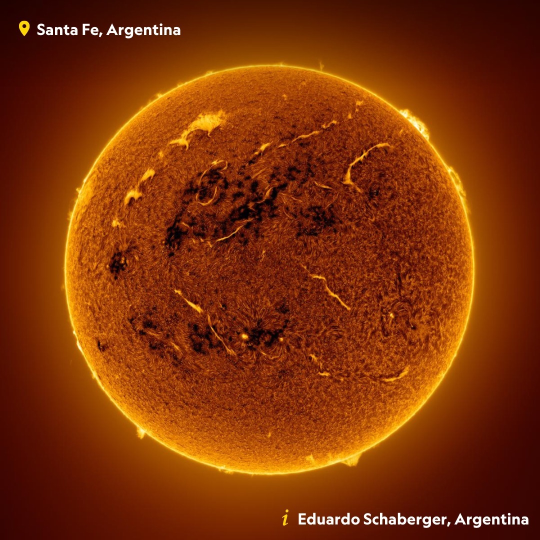 202407 SOL ASTRONOMIA COSMOS finalistas premio al Fotógrafo Astronómico del Año. Foto de Eduardo Schaberger, Santa Fe, Argentina