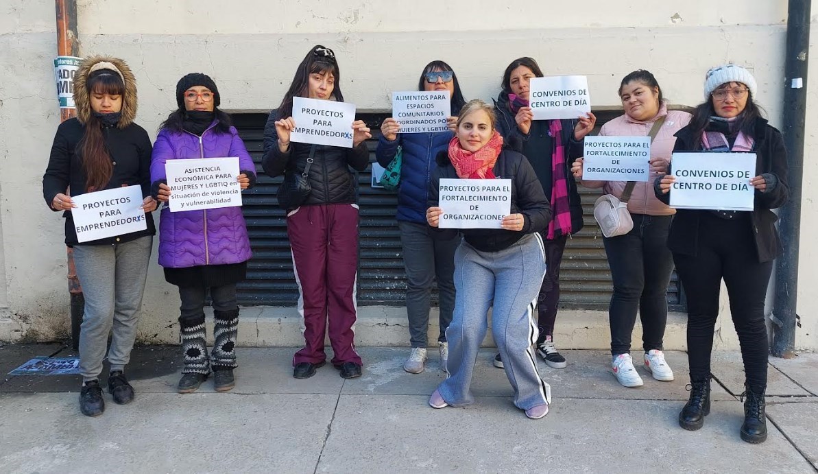 MUMALA en la sede de Secretaría de Mujeres Genero y Diversidad