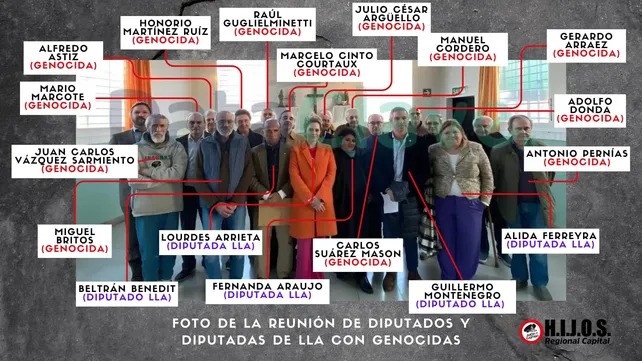 202408 Genocidas visitados por diputados de Milei en la prision donde cumplen la condena por delitos de lesa humanidad