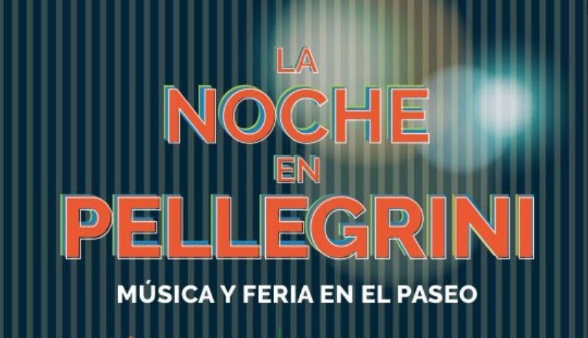 La Noche en Pellegrini: un evento que fusiona gastronomía, ferias y ofertas culturales al aire libre