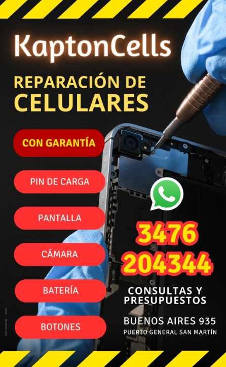 KAPTONCELLS Reparacion de Celulares Servicio Tecnico