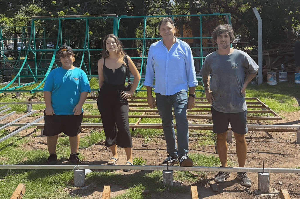 La Municipalidad monta un bike park en el Polideportivo