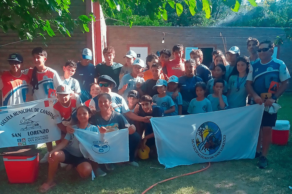 La Escuela Municipal de Canotaje tuvo una destacada actuación en la 1ª fecha del Campeonato Santafesino