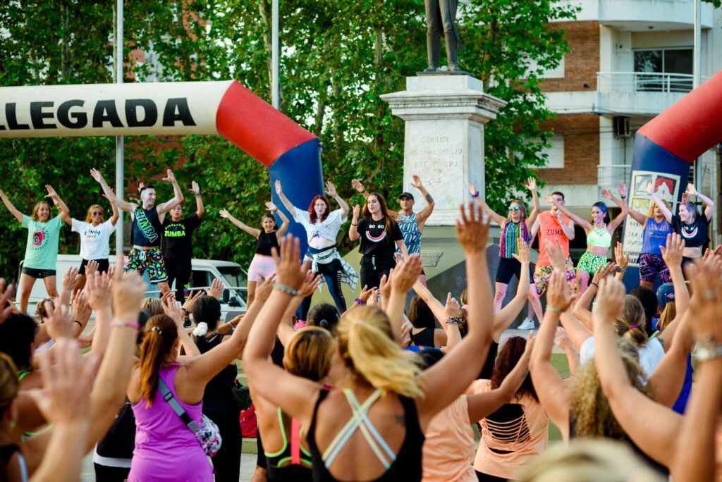 Este sábado habrá una gran master class de zumba en la plaza San Martín