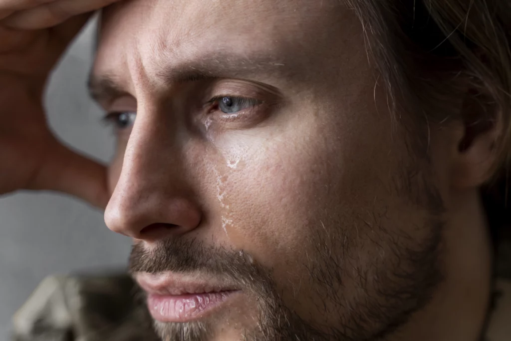 Llorar salud física emocional