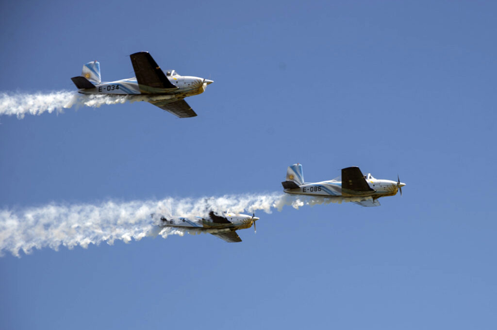 La Fuerza Aérea llega a San Lorenzo con un impresionante despliegue de exhibiciones La Fuerza Aérea llega a San Lorenzo con un impresionante despliegue de exhibiciones
