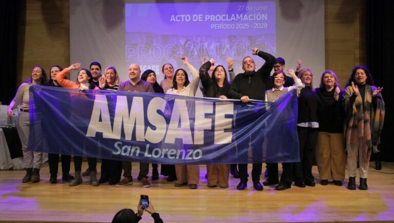 AMSAFE: Acto de proclamación de autoridades electas en las recientes elecciones gremiales