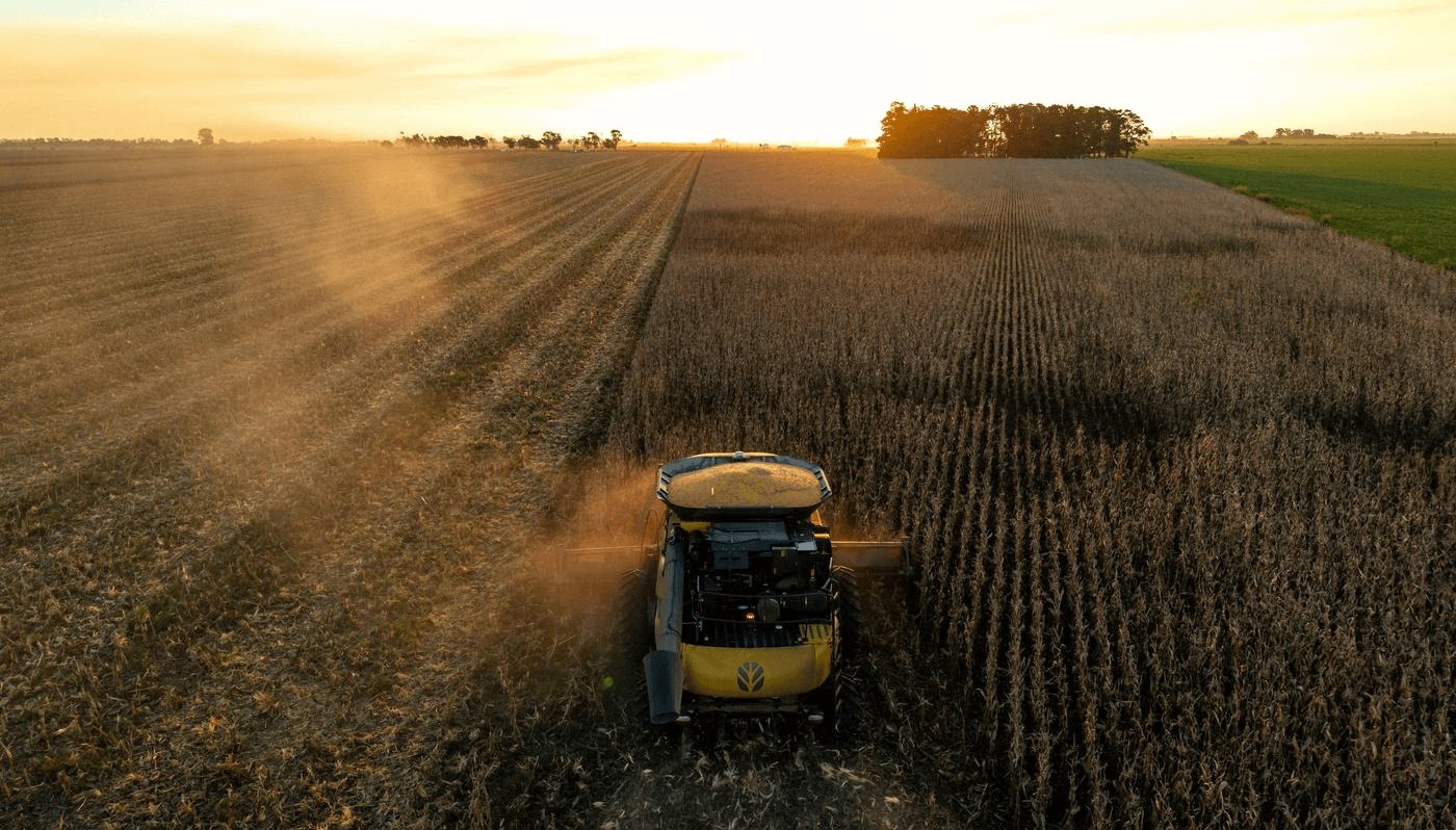 cosecha maiz new holland