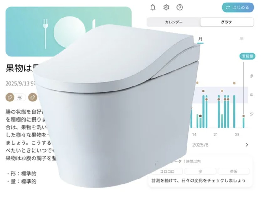 En Japón crearon un inodoro de última generación que analiza tus heces para mejorar la salud 3 En Japón crearon un inodoro de última generación que analiza tus heces para mejorar la salud