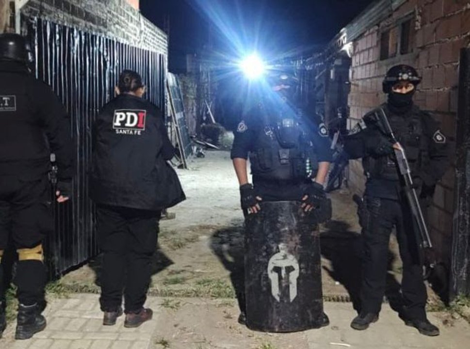 Violencia armada y microtráfico: múltiples redadas en Rosario, VGG y Alvear