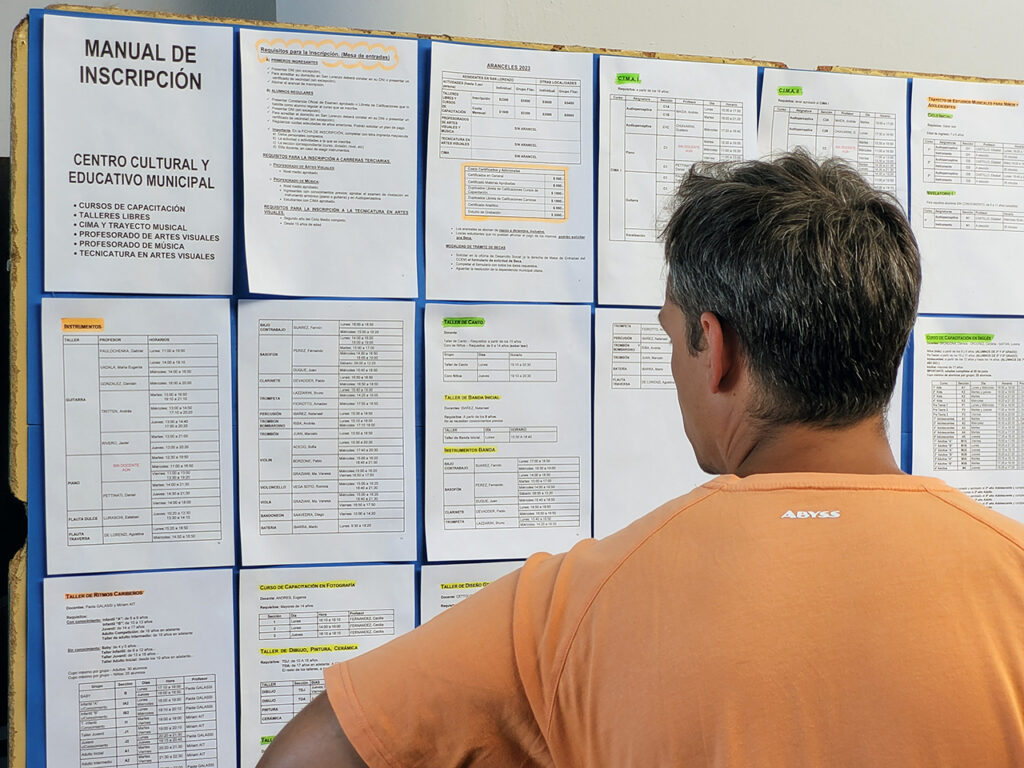 El Centro Cultural ofrece múltiples opciones formativas de cara al ciclo lectivo 2026