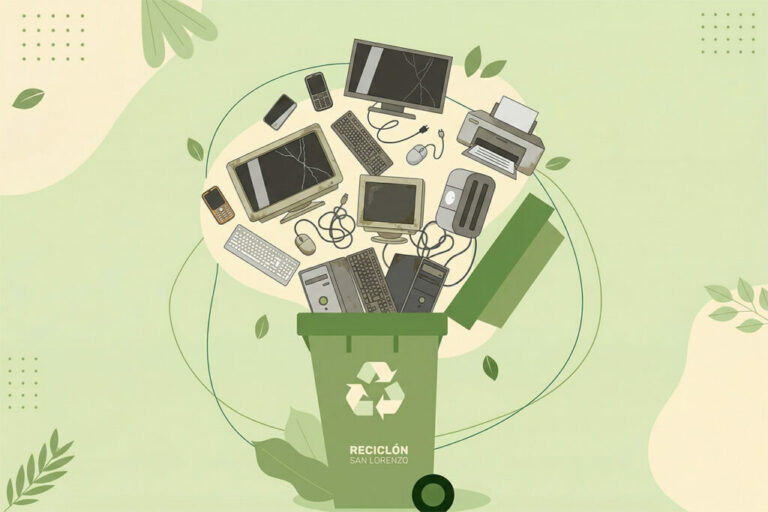 San Lorenzo lanza una nueva edición del Reciclón para la recolección de residuos electrónicos