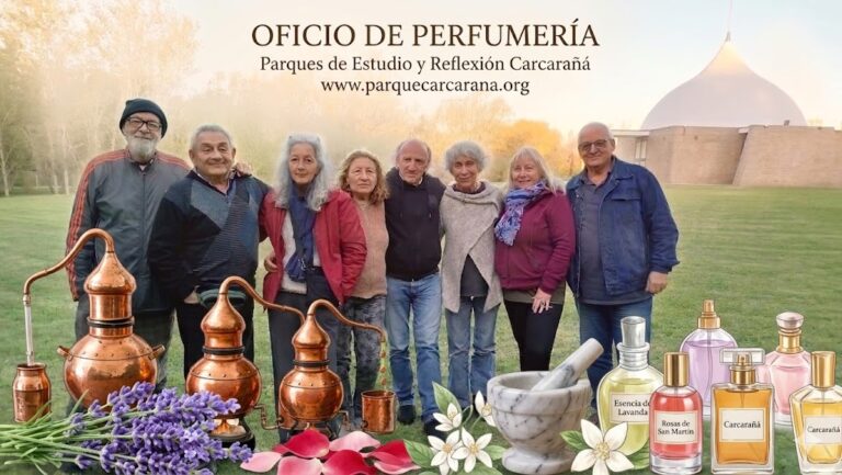 Oficio de Perfumería: «Aurea», logrado en otro taller en Parque Carcarañá