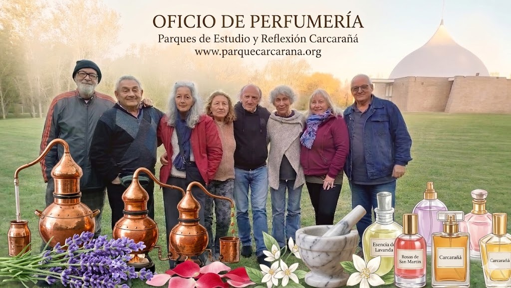 Oficio de Perfumería: «Aurea», logrado en otro taller en Parque Carcarañá
