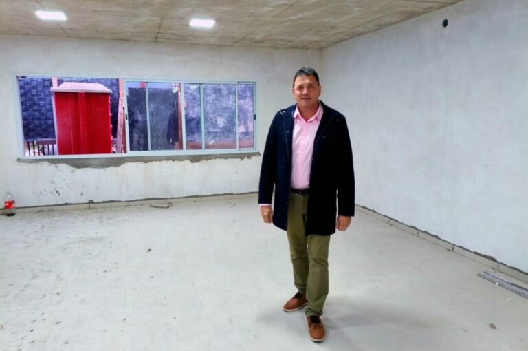 Avanza la construcción del jardín maternal municipal para la zona sur de la ciudad Avanza la construcción del jardín maternal municipal para la zona sur de la ciudad