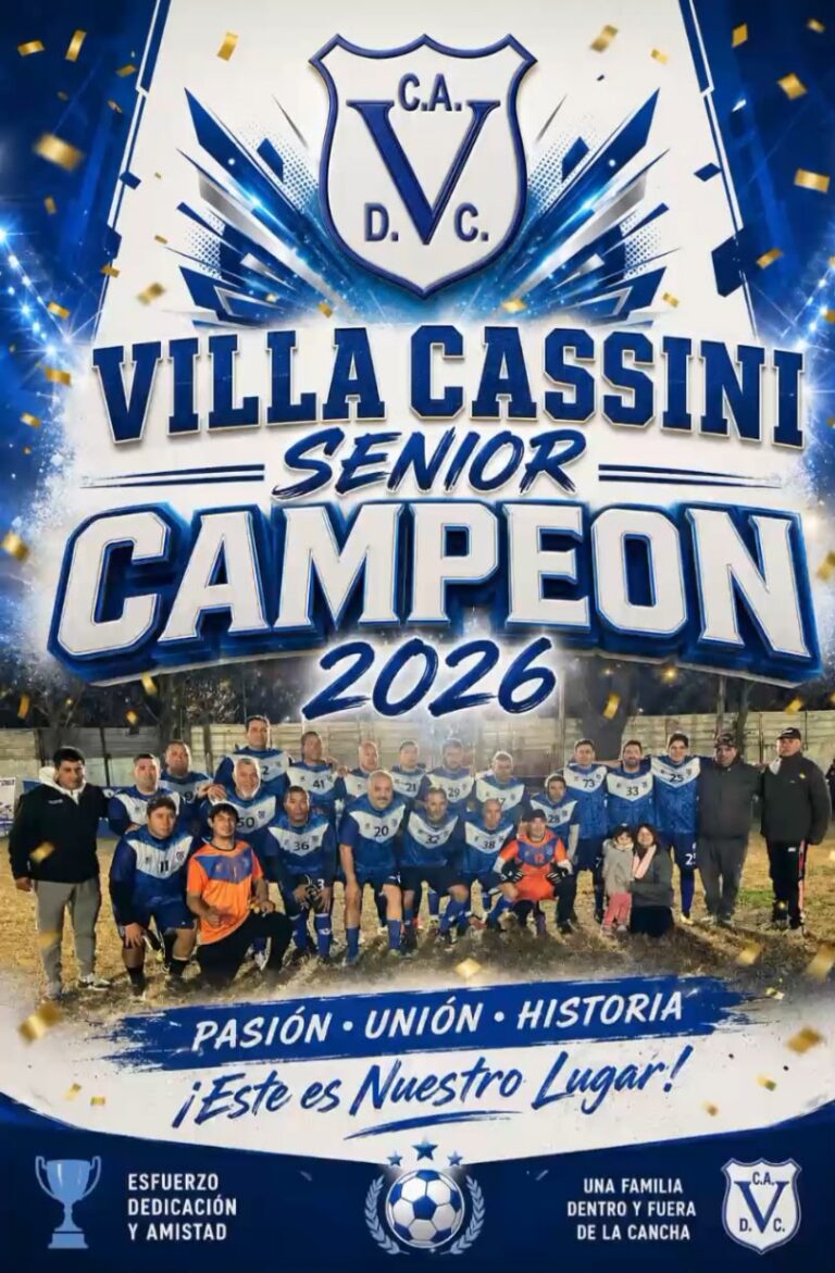 Villa Cassini se coronó campeón del torneo senior de la Liga Sanlorencina Villa Cassini se coronó campeón del torneo senior de la Liga Sanlorencina
