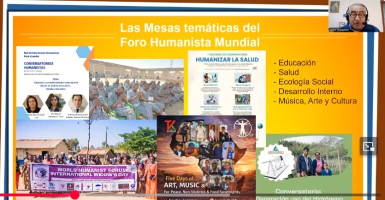 Ventana al Mundo Humanista: Entrevista sobre el Foro Humanista Mundial Ventana al Mundo Humanista: Entrevista sobre el Foro Humanista Mundial